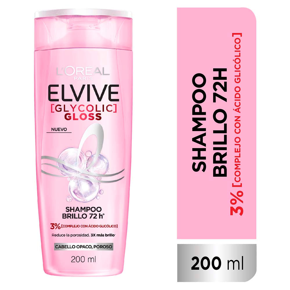 Shampoo Elvive Glyco Gloss 200 ml