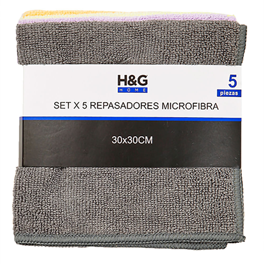 Set 5 Repasadores De Microfibra