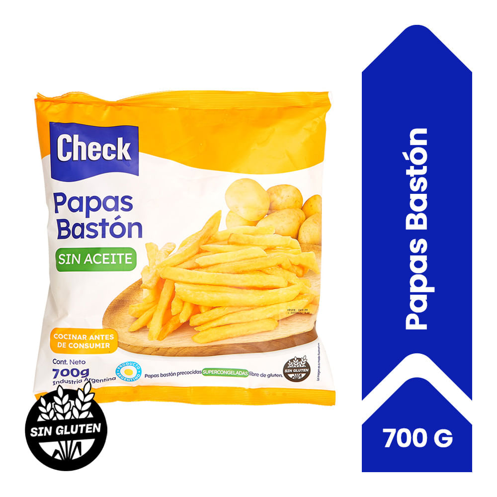 Papas Bastón Check 700 G