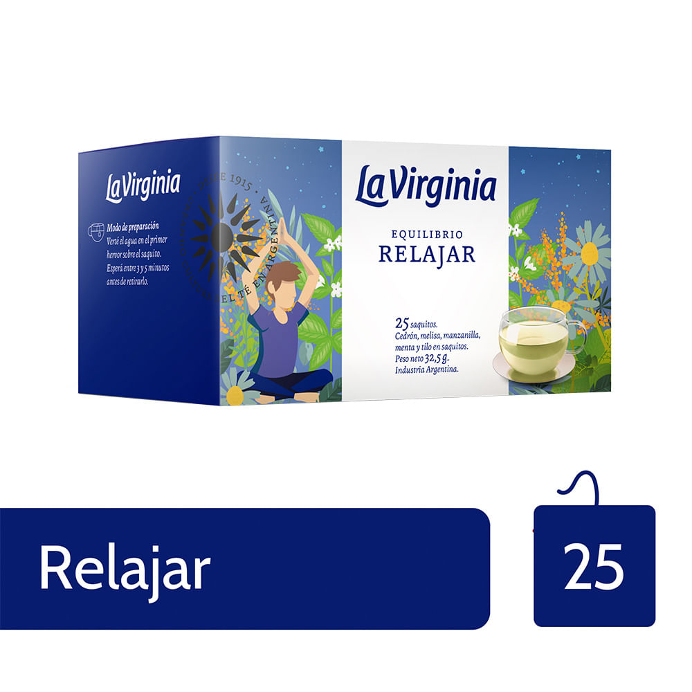 Té La Virginia Relajar 25u