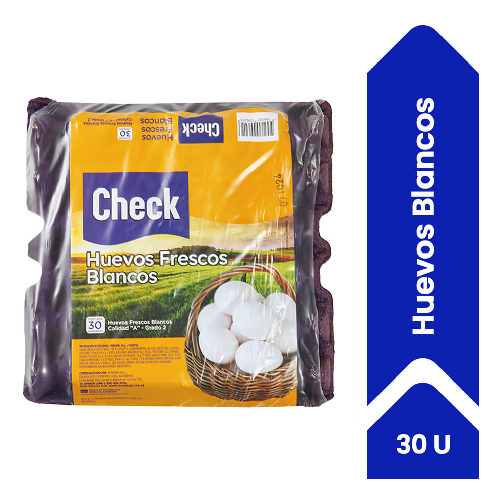 Huevos Blancos Check 30 U
