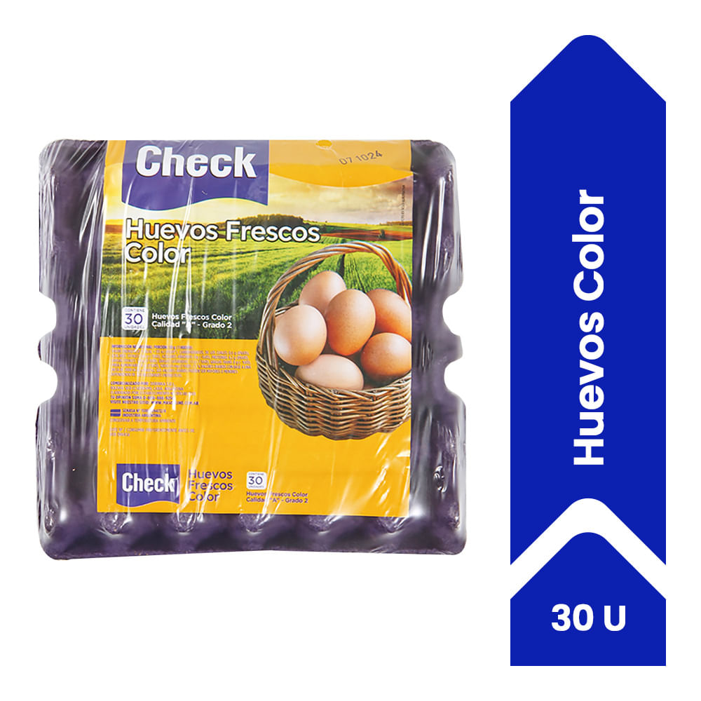 Huevos De Color Check 30 U