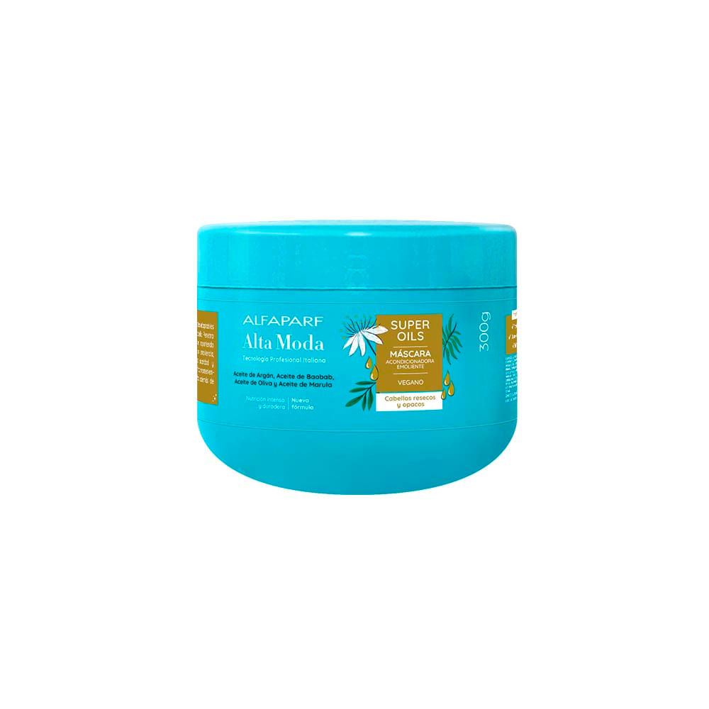 Mascara Capilar Alfaparf Alta Moda Super Oils 300ml