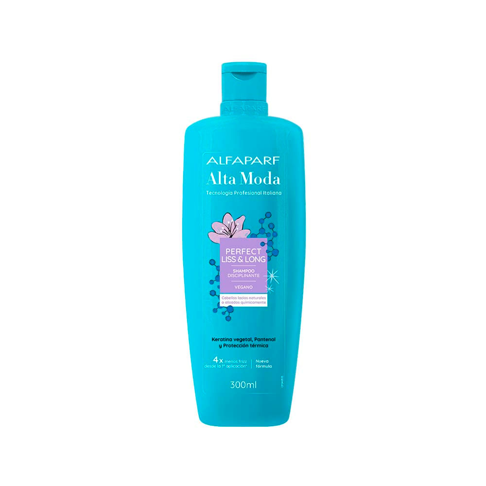 Shampoo Alisado Alfaparf Alta Moda 300 Ml.