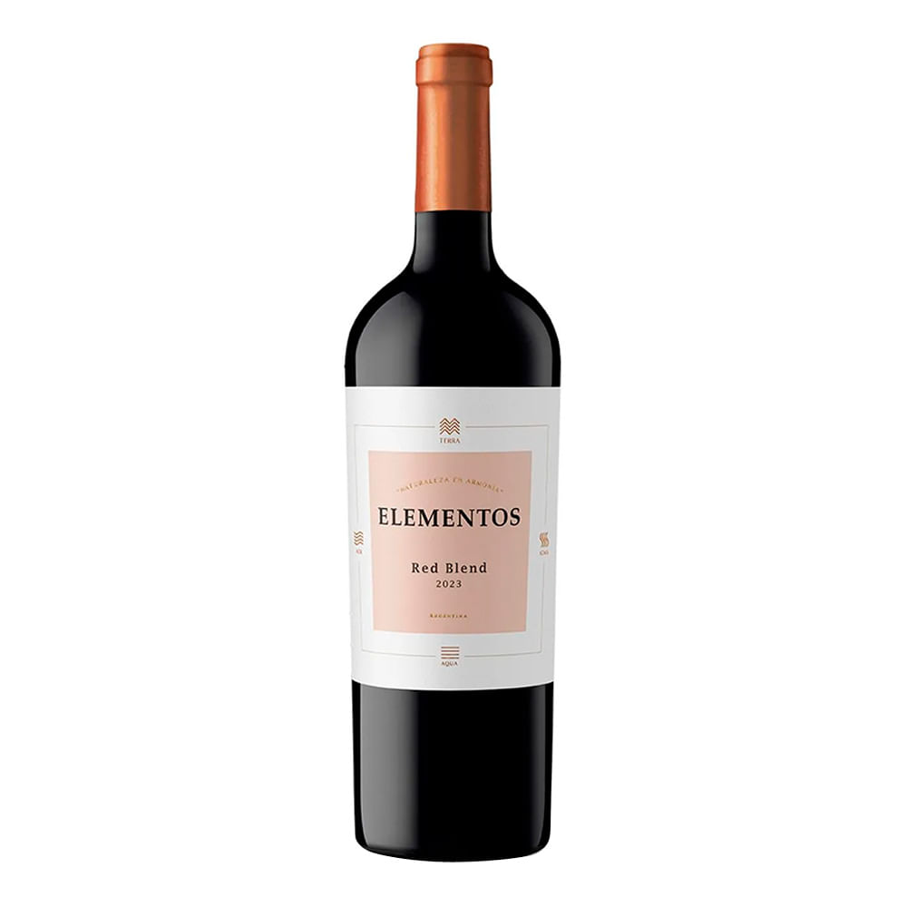 Vino Tinto Elementos Red Blend 750 Ml