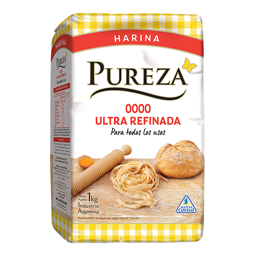 Harina 0000 Pureza Ultra Refinada 1 Kg