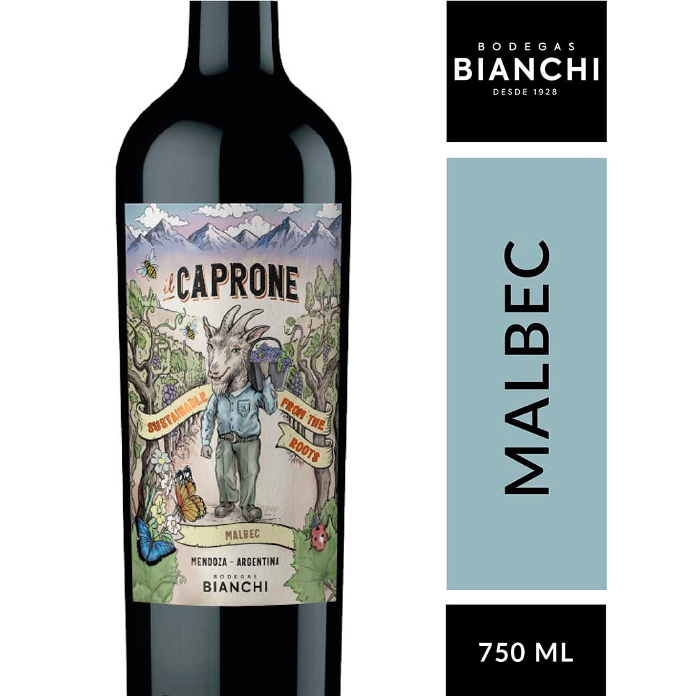 Vino Tino Caprone Malbec 750 Ml