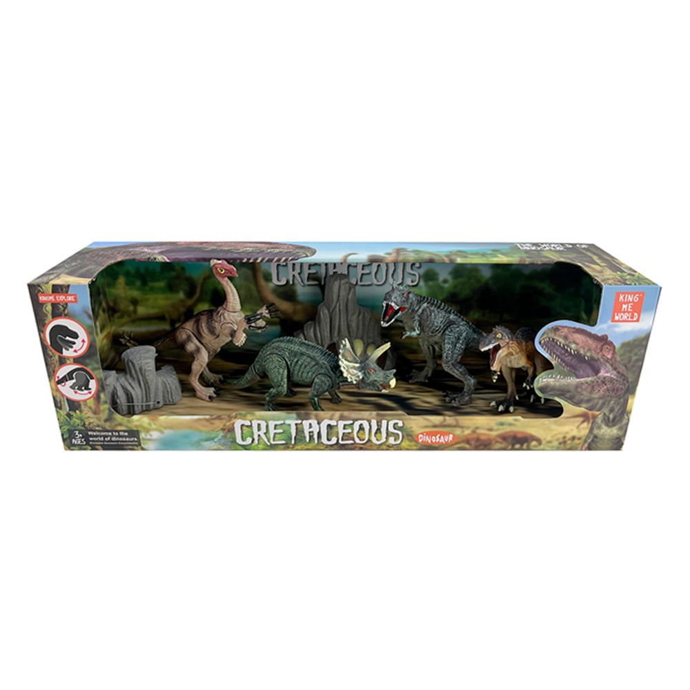 Set Dinosaurios Sebigus X4 Piezas