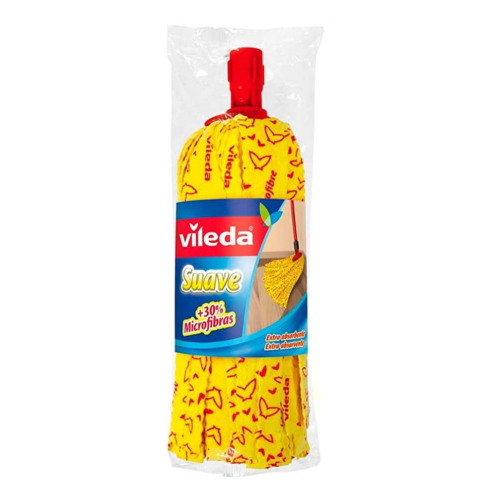 Mopa De Microfibras Vileda Suave