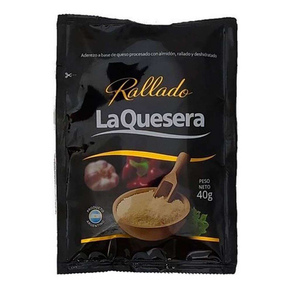 Queso Rallado La Quesera 40 G