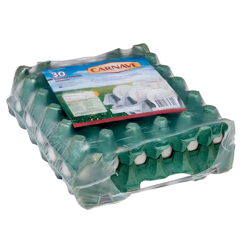 Huevos Blancos Carnave Maple 30 U