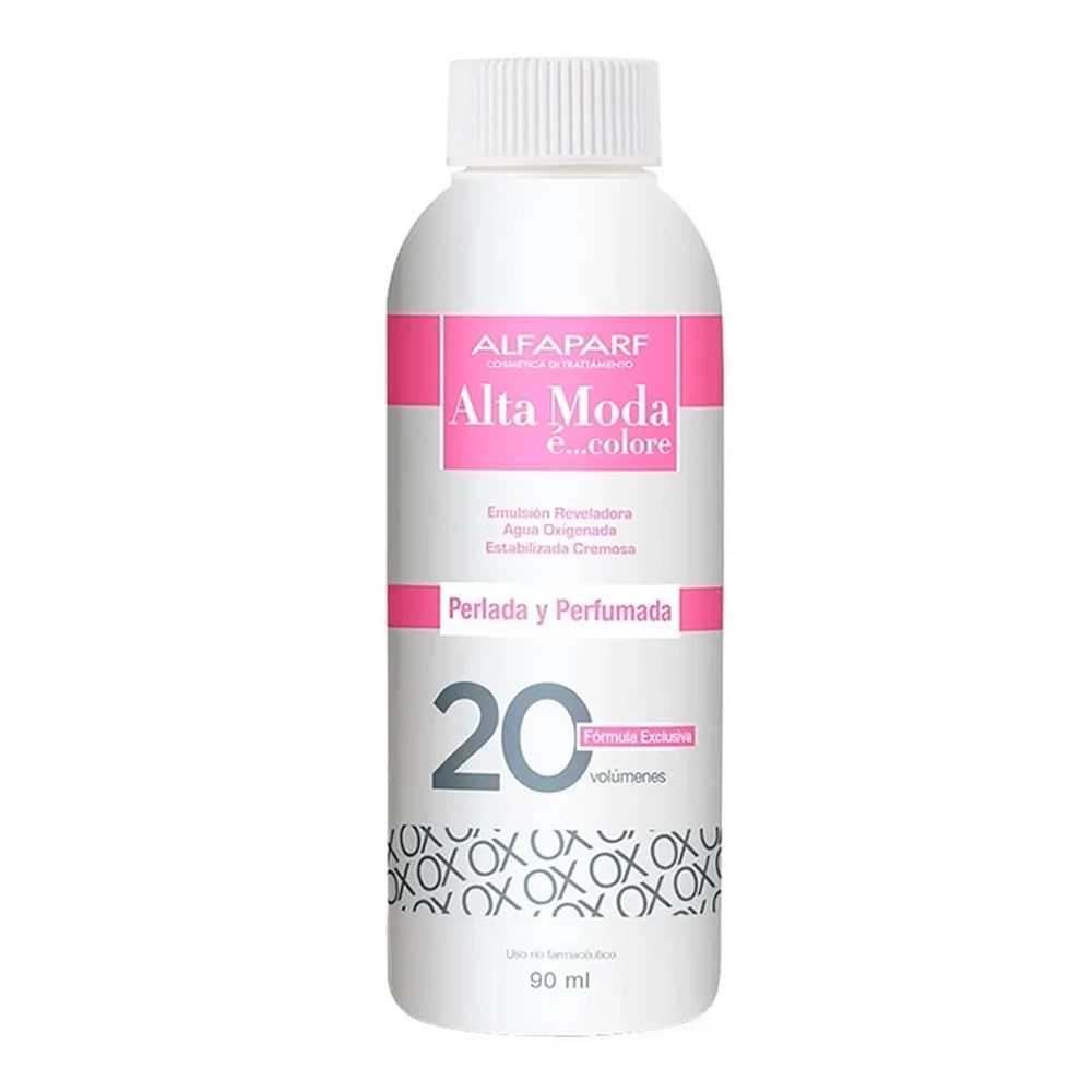 Agua Oxigenada Alfaparf Alta Moda 20 Vol 90ml