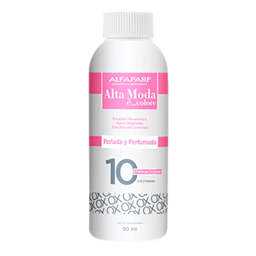 Agua Oxigenada Alta Moda Color Oxidante 10 Vol 90ml