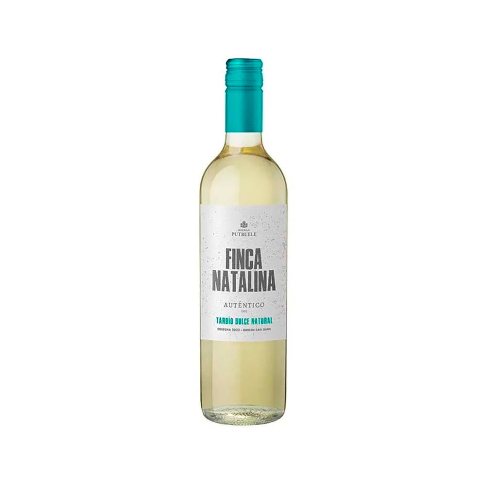 Vino Blanco Finca Natalina Auténtico Tardío Dulce Natural 750 Ml