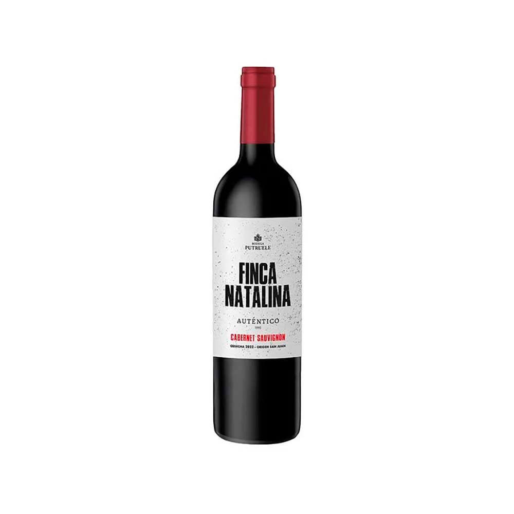Vino Tinto Finca Natalina Auténtico Cabernet Sauvignon 750 Ml