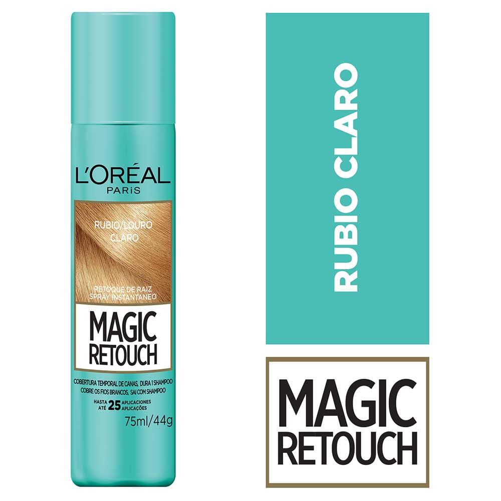 Coloración Loreal Magic Retouch Spray Rubio Claro 75ml