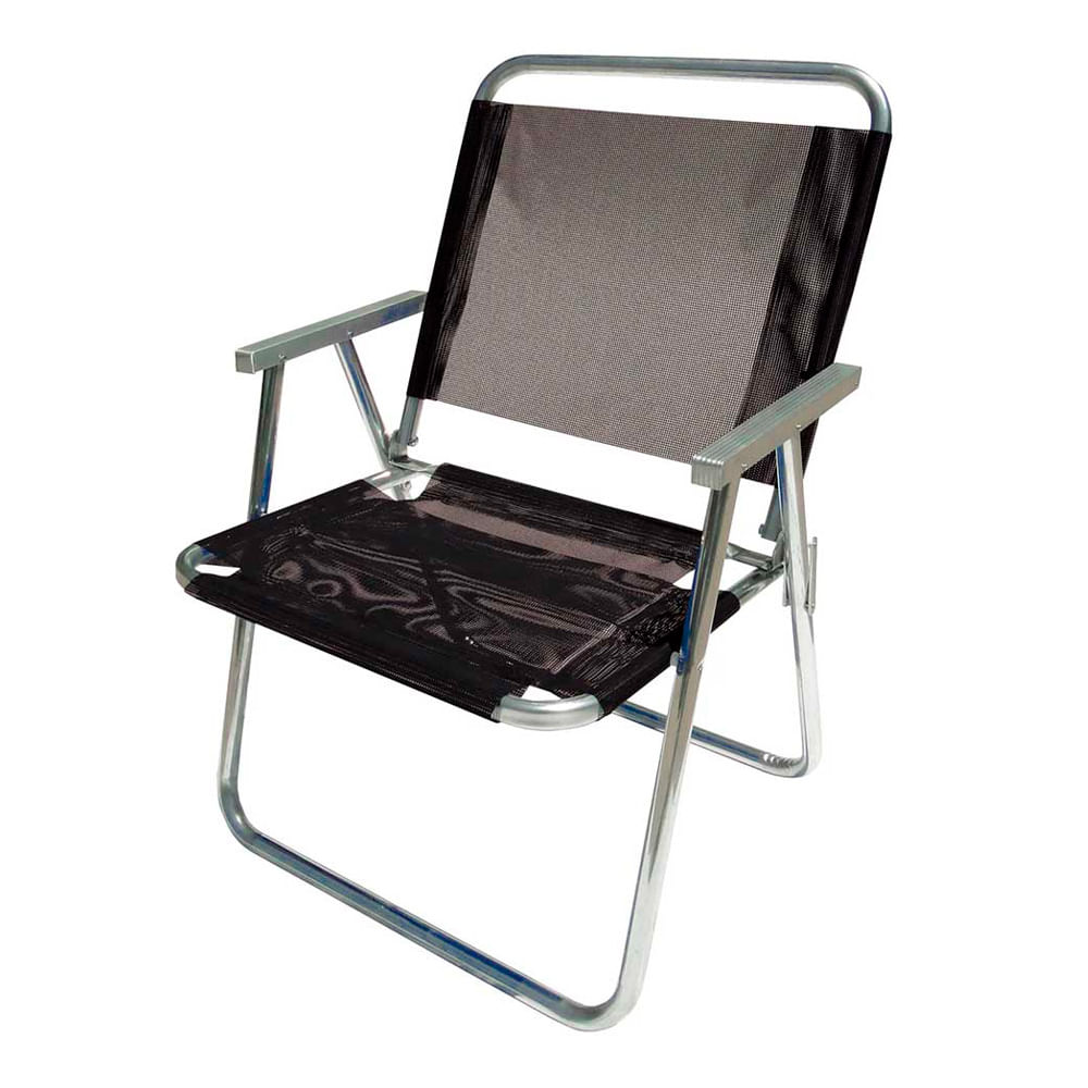 Reposera Alta Xl Negro