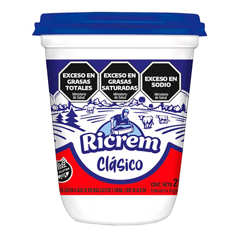 Queso Untable Ricrem Clásico 280 G