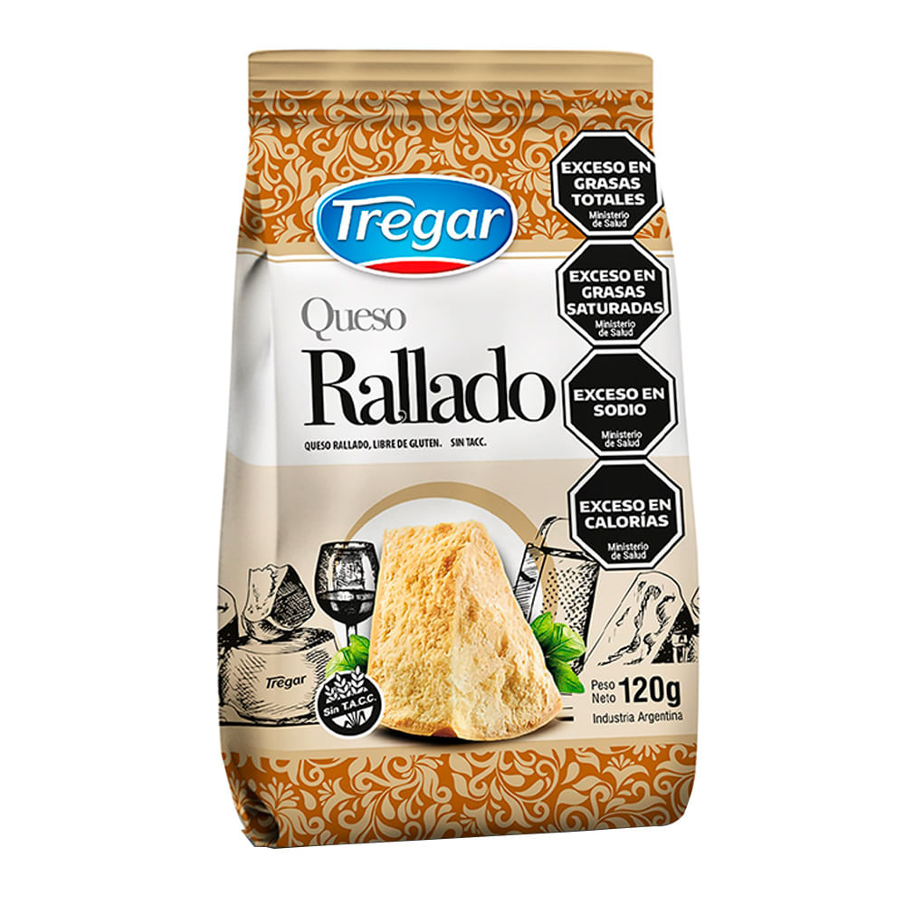 Queso Rallado Tregar 120 G