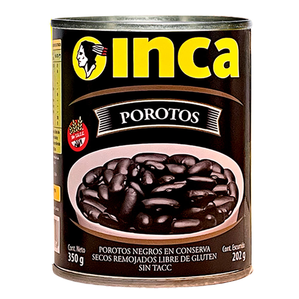 Porotos Inca Negros 350 G
