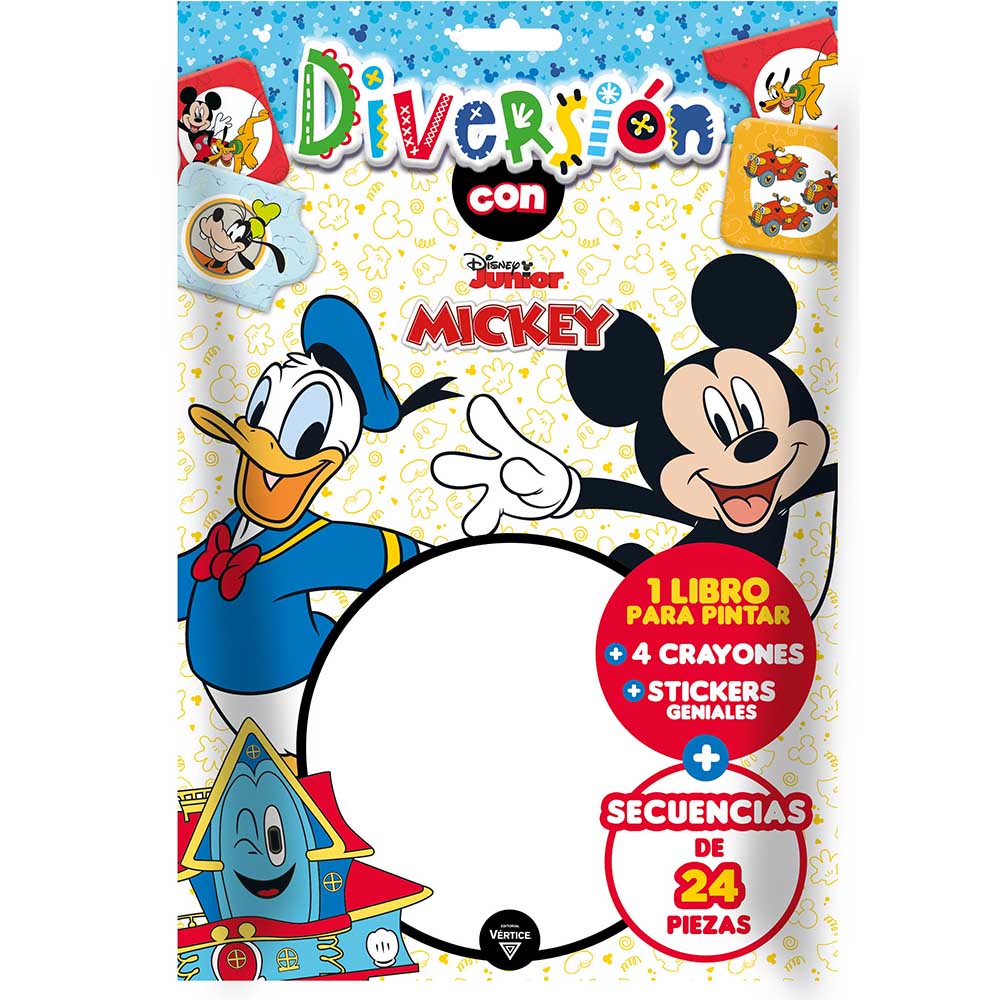 Libro Para Pintar Diversión Surtido Editorial Vertice