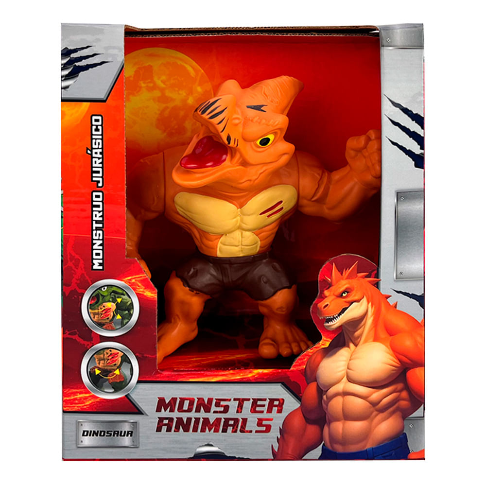 Personaje dinosaurio monster 15 cm