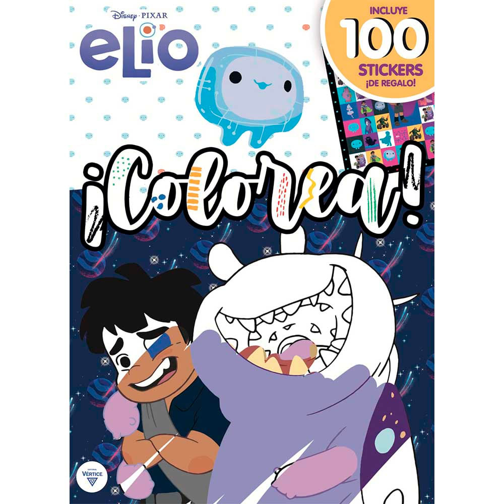 Libro Para Pintar Colorea Elio Editorial Vertice