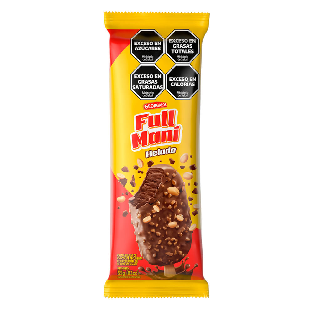 Helado De Palito Georgalos Full Maní Chocolate 55 G