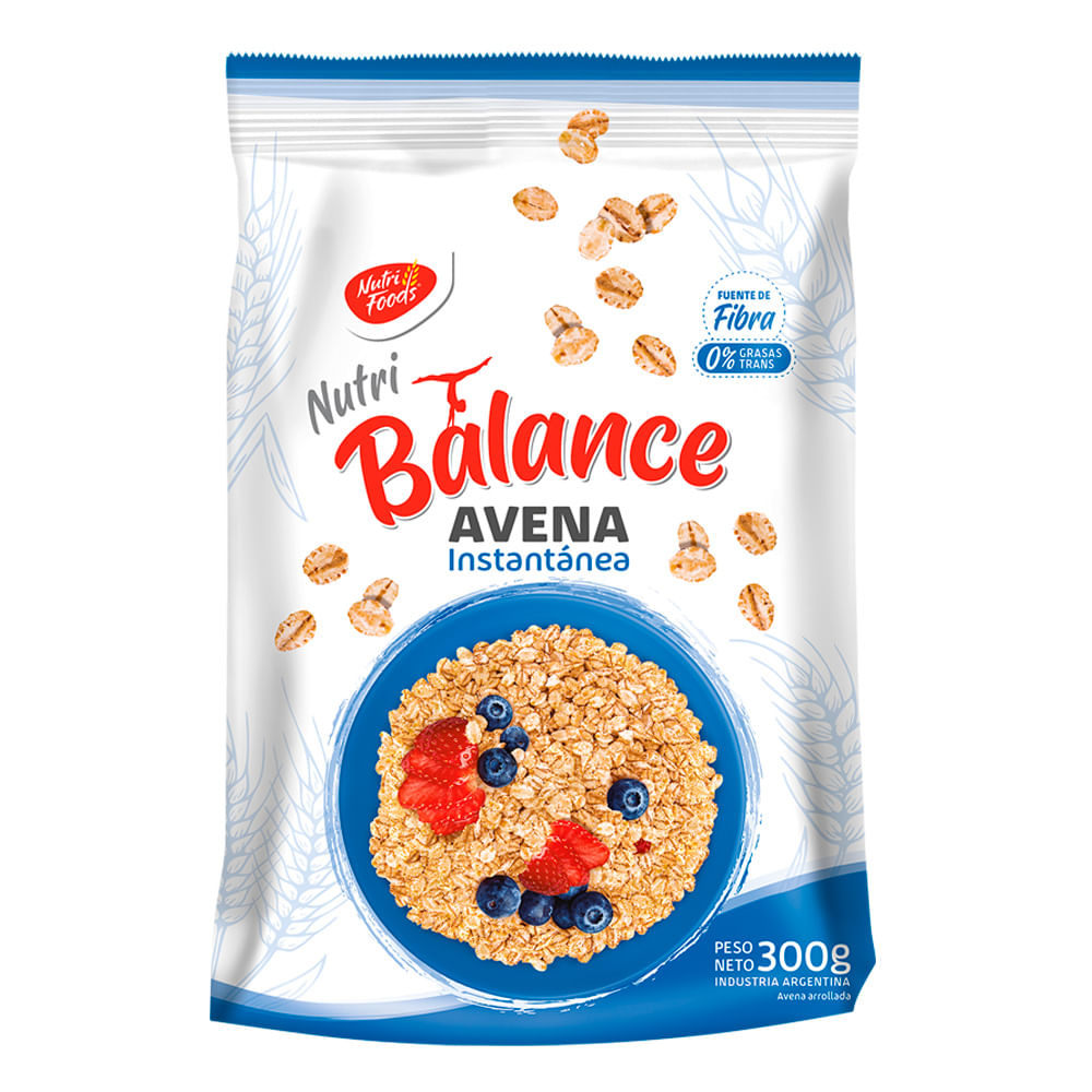 Avena Nutrifoods Balance Instantánea 300 G