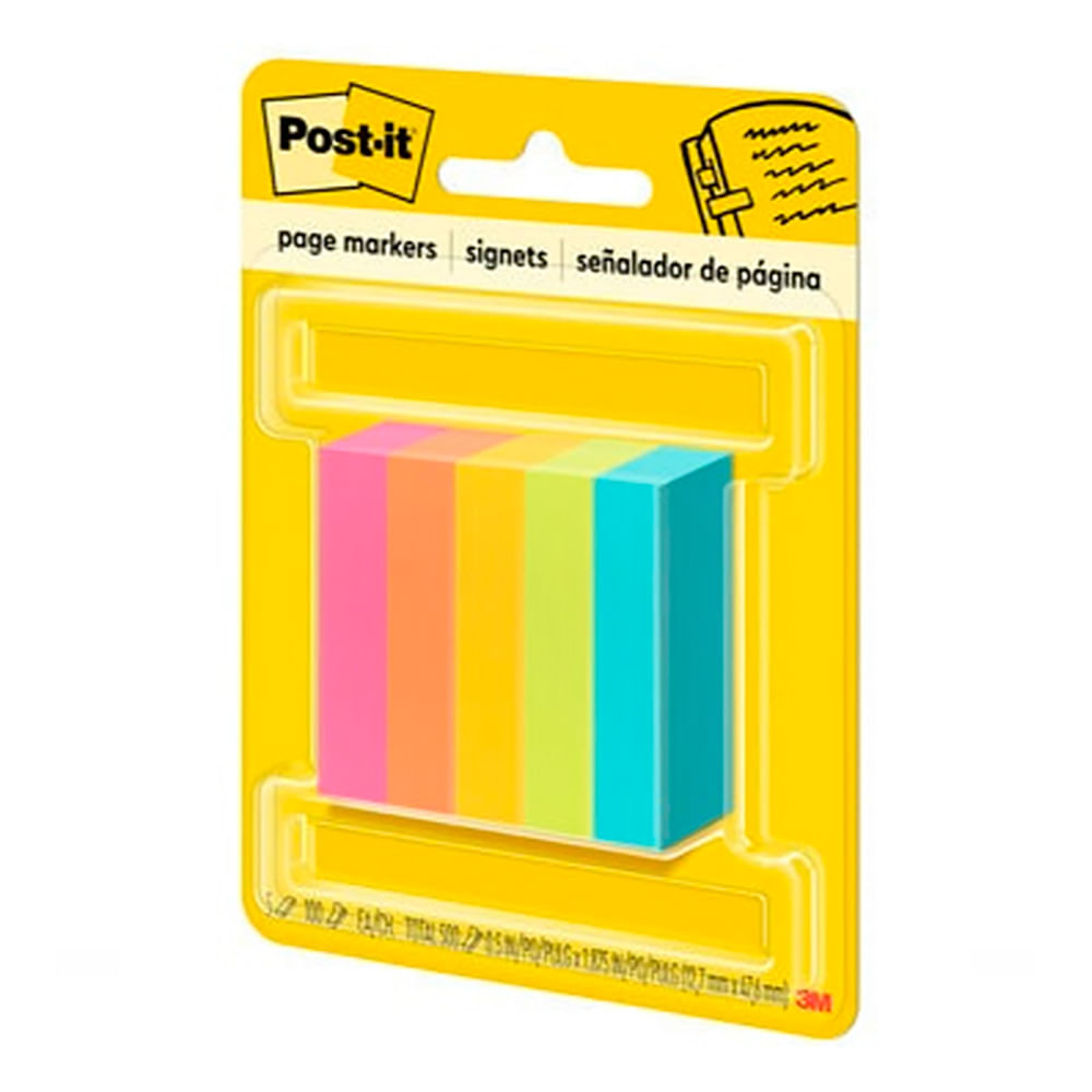 Notas Autoadhesivas Post It Marca Página 5 Colores