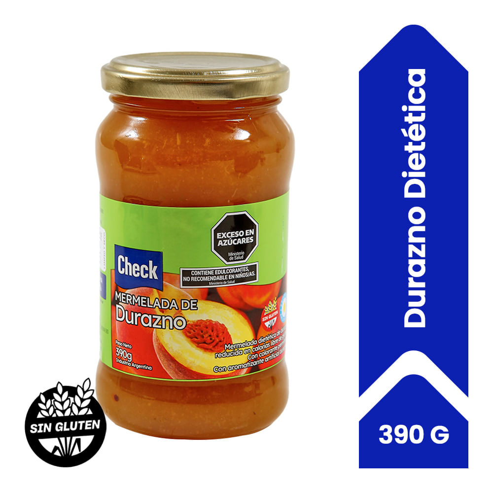Mermelada Check Durazno Dietética 390 G