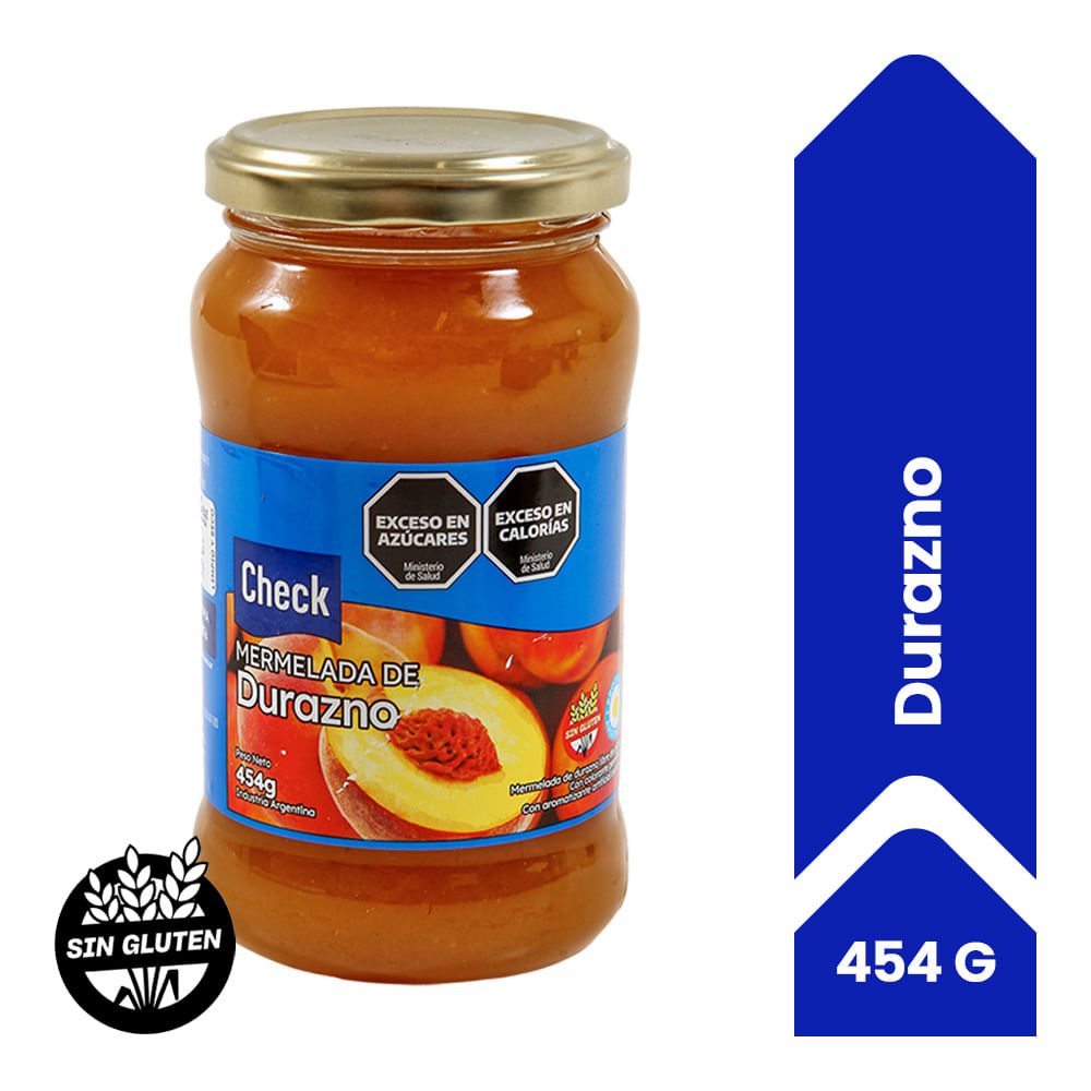 Mermelada Check De Durazno 454 G