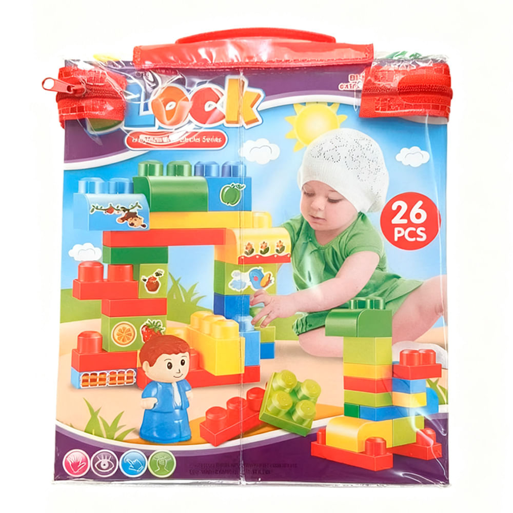 Set De Super Bloques 26 Piezas