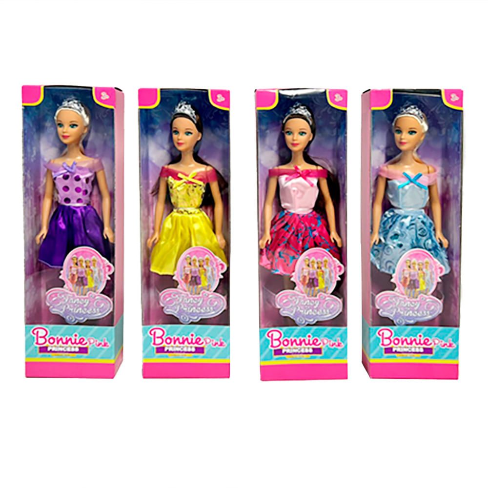 Muñeca Bonnie Pink Princess 1 U Surtido