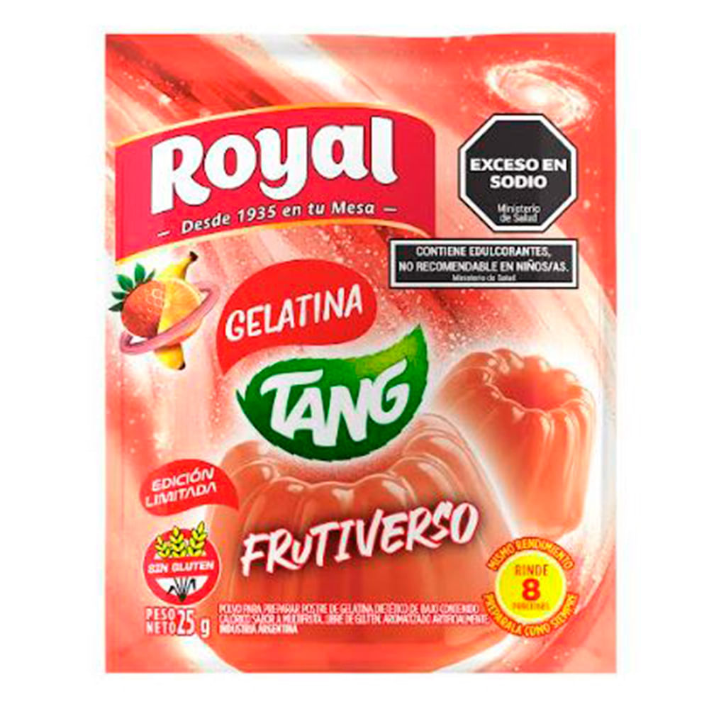 Gelatina Royal Tang Frutiverso 25 G