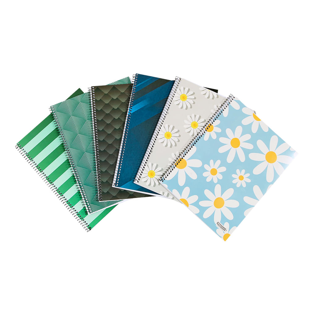 Cuaderno Universitario A4 Playschool Cuadriculado 80 Hojas Surtido
