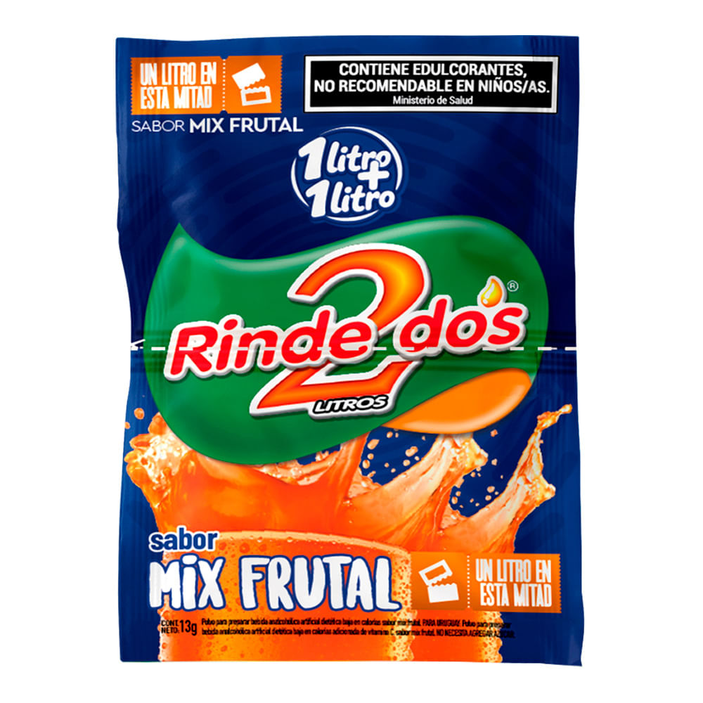 Jug. Rinde 2 Mix Fruta 13 gr