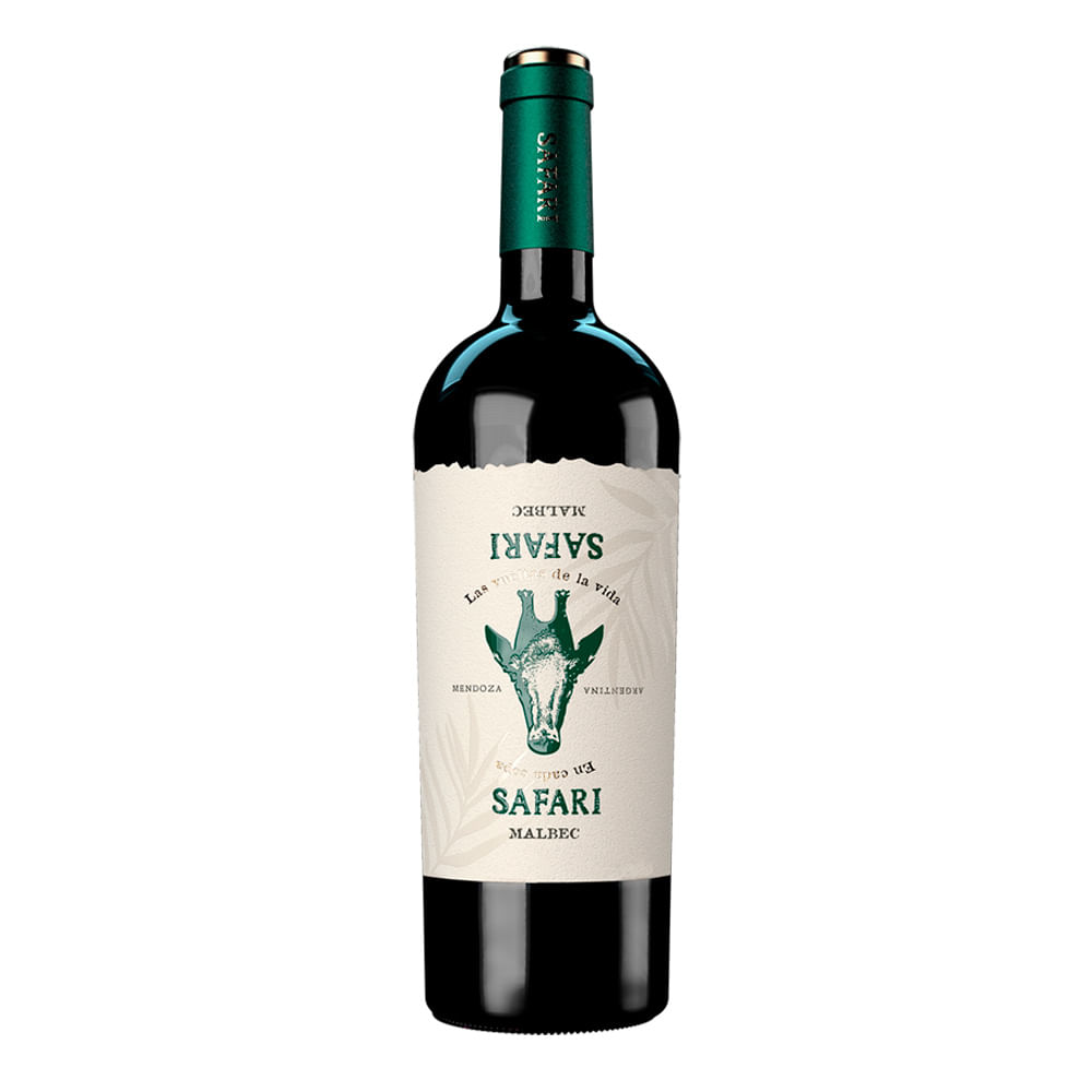 Vino Tinto Safari Malbec 750 Ml