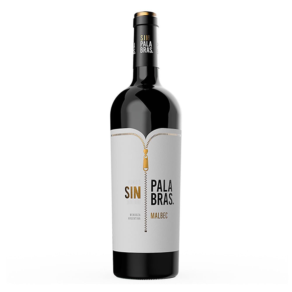Vino Tinto Sin Palabras Malbec 750 Ml