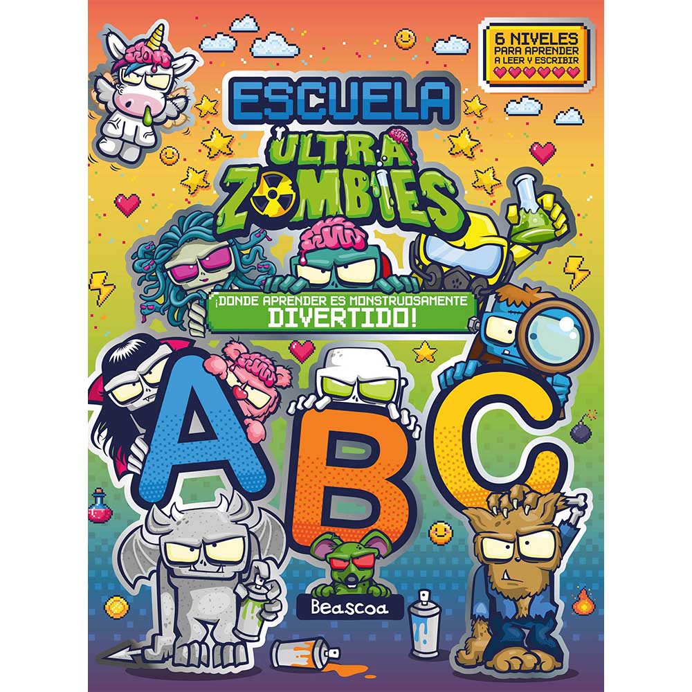 Libro Para Escribir Escuela Ultra Zombies Editorial Beascoa