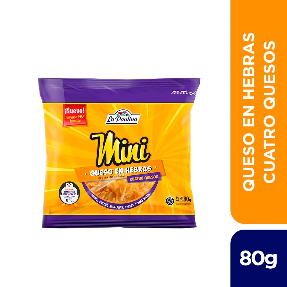 Queso Mini Hebras Pau 80 grs