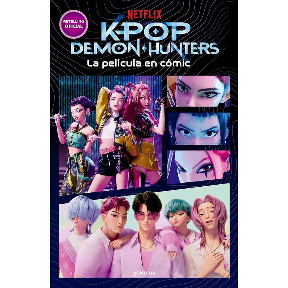 Libro Kpop Demon Hunters Editorial Montena