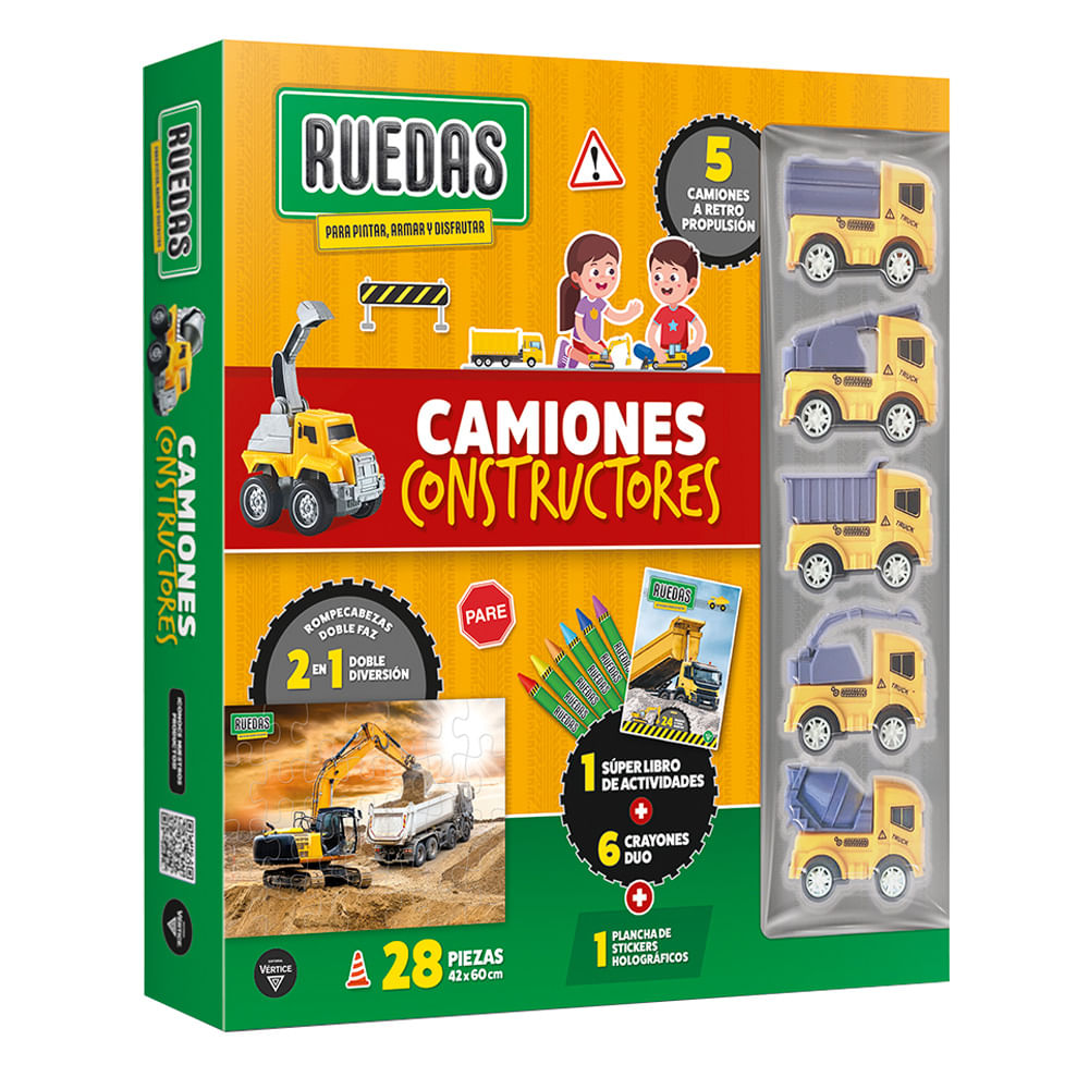Libro Ruedas Editorial Vertice 1 U Surtido