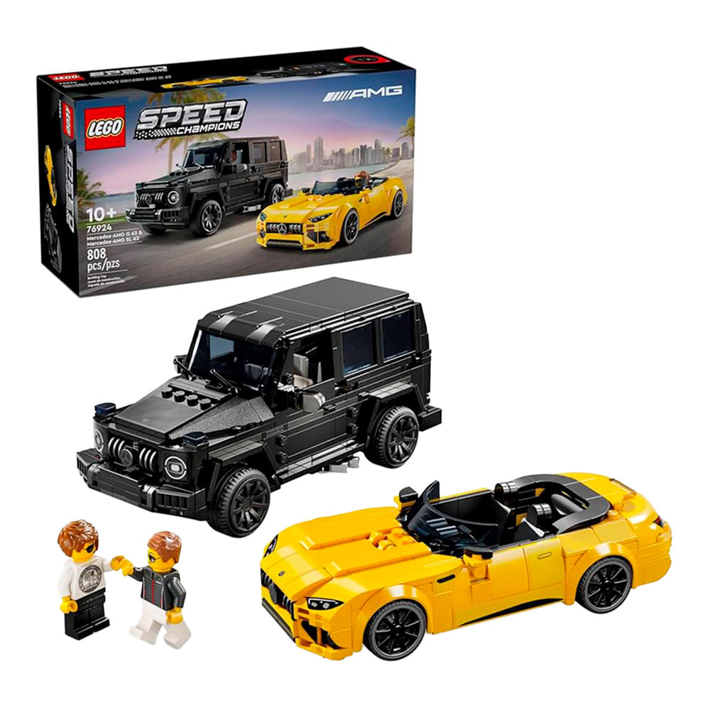 Set De Bloques Lego Speed Champions Mercedes-Amg Sl 63 808 Piezas